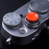 11mm 10mm Surface(2 Pack) VKO Orange Metal Soft Shutter Release Button,Delicate Camera Shutter Button Concave Convex
