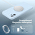 Light Blue iPhone 11 Case, Slim Shockproof, MagSafe Compatible, Full Camera Protection, Includes 2 Screen Protectors.