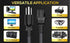 Cable Leader 15ft 14AWG 5-15P C13 3-Prong Computer Power Cord, NEMA to IEC AC Power Cable, Heavy Duty Replacement Power