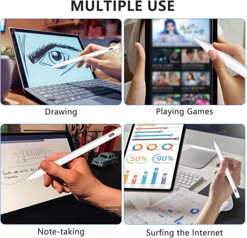 Stylus Pen for iOS & Android Touch Screens, Active Pencil for Samsung, Smart Digital Stylus for Lenovo/Vivo/Mi/HUAWEI.