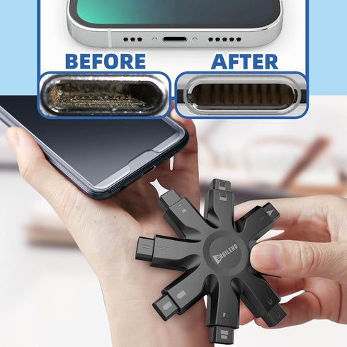 Ordilend iPhone Cleaning Kit, Charging Port Cleaner for Phone, iPad, Watch, Repair & Restore Cleaner for iPhone Speaker