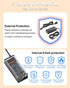 24V Power Supply Compatible with Nelko PL70E Bluetooth Thermal Shipping Label Printer, Power Adapter for Nelko Wireless