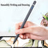 Active Stylus Pen for Android, iOS, iPad/iPad 2/New iPad 3/iPad4/iPad Pro, 1.5mm Fine Point Rechargeable (Black)
