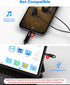 USB C to Lightning Adapter (4 Pack), 27W PD Fast Charging & Data Transfer for iPhone/iPad with Anti-Lost Loop