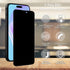 Pokolan [3-Pack Privacy Screen Protector for iPhone 15, 9H Hardness, Anti Spy Tempered Glass film, Anti-Scratch, Bubble Free, Case Friendly