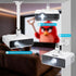 Vphom 3-in-1 Universal Projector Mount Ceiling/Wall - Projector Bracket with Extension Pole & Cable Ties