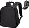 Camera Backpack for DSLR/SLR, Professional Photography Bag for Canon Nikon Sony Digital Lens, Grey