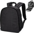 Camera Backpack for DSLR/SLR, Professional Photography Bag for Canon Nikon Sony Digital Lens, Grey
