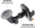 Armor All AMK3-0117-BLK Suction Mount for Phone/GPS