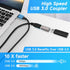 Female to Female USB Adapter, 2 Pack USB Type A 3.0 Cable Coupler, High Speed USB Extension Connector