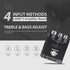 T160HS 160W+160W Amplifier Board with Treble and Bass Control, Bluetooth/AUX/USB Input, 2.0 Channel