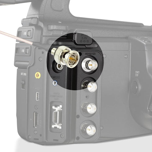 Superbat HD/3G SDI Cable BNC 75 Ohm, 20inch for Cameras and Video Equipment, Supports 4k SDI Video Jumper