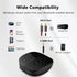 eppfun 5.2 3.5mm x2PCS Bluetooth Receiver,Bluetooth Audio Adapter with NFC, USB, TF Card Slot, AUX/RCA for Home Music