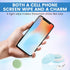 GHSGHS 1.34 1.34 0.59 Inches 2) Portable Screen Cleaner, Microfiber Lens Cleaning Cloth for Phone Glasses Camera