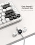 Lamicall 6 Pack Spring Cable Holder Clips, Desk Cable Organizer for Phone Charger, Adjustable Wire Keeper