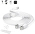 Itramax Flat USB A to USB C Extension Cable 16.5FT/5M 2Pack,Extra Long