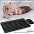 GOGARA Set Set Rechargeable Bluetooth Keyboard and Mouse Combo, Universal Ultra-Slim Wireless Keyboard Mouse