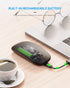 INPHIC Wireless Mouse, 2.4G Silent Rechargeable Ultra Slim USB Portable Mouse, 1600 DPI & 400mAh Battery for Laptop and