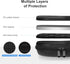 MOSISO Hard Travel Case for Sony WH1000XM5/WHCH710N/WH1000XM4/WHXB900N, Bose 700/QC35 II, AirPods Max, Black