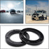 2PCS Black Plastic Speaker Spacer Adaptor Ring, 4inch Dia Mounting Bracket for Cars, Boats, Trucks, and More
