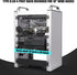 ElaraBerry 1 Pack 0.5u 7.87" 10" Server Rack Shelf Deep Ventilation Rackmount Cantilever Tray Bracket for Network
