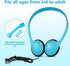 Kids Headphones Bulk 20 Pack for School Classroom, Class Set of Headphones for Students, 3.5mm Jack (10 Multi Color)