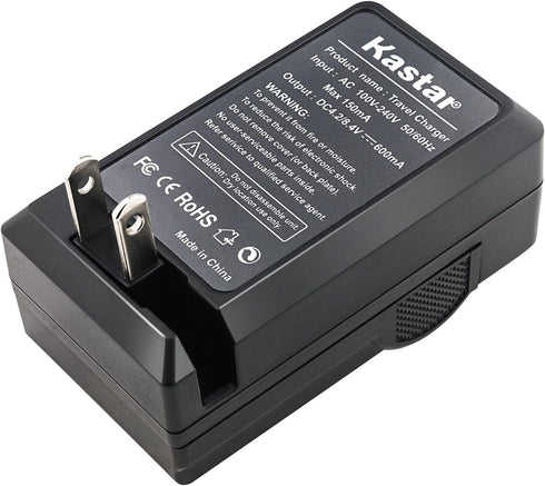 Kastar 4-Pack NP-BX1 Battery and AC Wall Charger for Sony ZV-1 Vlogging Camera and Hasselblad Stellar