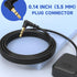 GODPEE 3.5mm SZSAUTO Vehicle GPS Antenna Waterproof Active GPS Dash Cam Antenna with Plug for Car Truck SUV Windshield