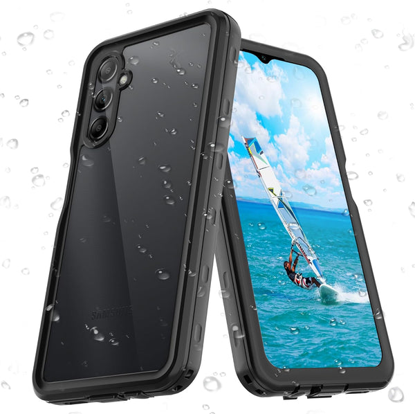 Samsung Galaxy A14 5G Phone Case, Waterproof with Clear Lens/Camera/Screen Protector, Rugged Military Shockproof - 6.6''