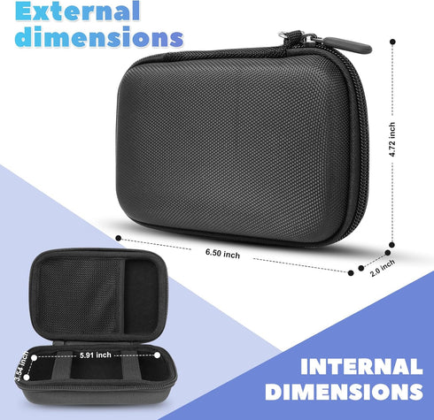 Case for UCOMX Nano/Apple MagSafe Duo, 3 in 1 Wireless Foldable Magnetic Charger, Box Only (Black)