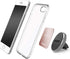 iBenzer MagOn Car Magnet Metal Plate for Magnetic Mount - 2 Pack, Rose Gold, for Phone Holder