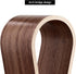 QWORK Wood Headphone Stand, Stylish Desk Holder for Headphones, Cables, Game Pads, Universal Compatibility