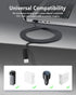 ZeitNah 140W USB C to Magnetic 3 Cable (2m/6.6ft), Compatible with MacBook Pro, MacBook Air, Black
