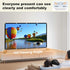 Foldable 60-inch Projector Screen, XINLEMY 4K 16:9 HD Portable Double-Sided Cinema Screen for Home Theater