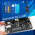YWLRONG Earpiece Speaker Replacement for iPhone 12, Light Proximity Sensor Flex Cable Assembly with Tools