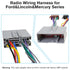 16Pin-24Pin F-150 F-250 F-350 F-450 F-550 Radio Wiring Harness Adapter Kit Compatible with Ford Explorer Lincoln