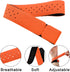 4 Adjustable(0.8 14.2 Inch,Orange) Oudain Pcs Heart Rate Monitor Replacement Strap Band, Soft Heart Rate Monitor