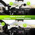 Truck Phone Holder Mount, Heavy Duty Cell Phone Holder for Dashboard Windshield, Compatible with iPhone & Samsung