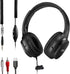 18 Ft / 5.5M Extra Long Cord Headphones for TV & PC