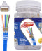 ITBEBE 100-Pack High Performance RJ45 Cat6 Pass Through Connectors for 24 AWG Ethernet Cable