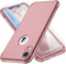 ORETECH iPhone XR Case with 2 x Screen Protectors, 10 Ft Military Grade Drop Test, Rose Gold