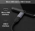 USB C to Micro USB Adapter, USB Type C Female to Micro USB Male Compatible with Samsung Galaxy S7/S6/S5/S4