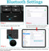 Rechargeable Drawing Keyboard for Procreate, One Handed Bluetooth Keypad with 35 Shortcut Keys for Graphic Tablets