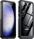 Temdan Samsung Galaxy S23 Case, Waterproof with Built-in Lens & Screen Protector, Full Body Shockproof, Black/Clear