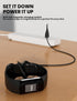 Bicmice USB Charging Cable Cord Replacement for Fitbit Charge 5, Charge 6, Luxe Fitness Tracker
