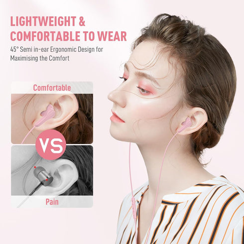 USB C Headphones for Samsung S24 Ultra A35 S23 Fe S22+, Type C Earphones with Mic, HiFi Stereo for iPhone 15 Pro Max