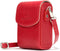 MegaGear Leather Camera Case with Strap for Panasonic Lumix DC-ZS80, DC-ZS70, DMC-LX10, DMC-ZS60, DMC-ZS100, Red