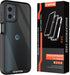 wahhle for Moto G 5G 2023 Case, Full Body Shockproof Slim Fit Bumper Protective Cover with Built-in Screen Protector