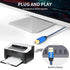 40ft Active USB A to B Cable - High Speed Long Printer USB