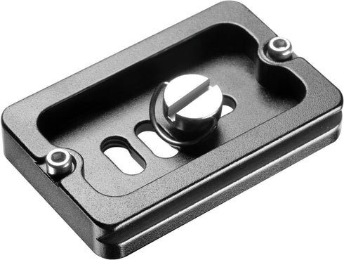 Neewer 2 Pieces Metal PU-60 Universal Quick Shoe Plate with 1/4 inch Screw for Camera Tripod
